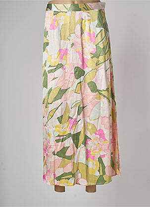 Jupe mi-longue multicolore SELECTED femme