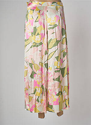 Jupe mi-longue multicolore SELECTED femme