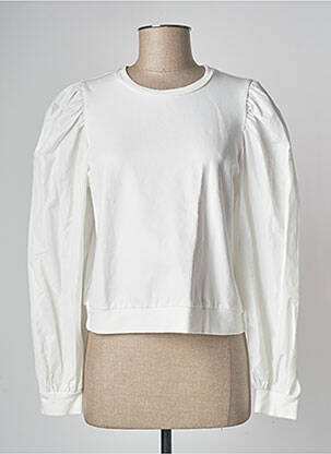 Sweat-shirt blanc IMPERIAL pour femme