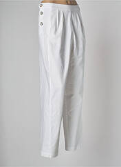 Pantalon droit blanc SESSUN pour femme seconde vue