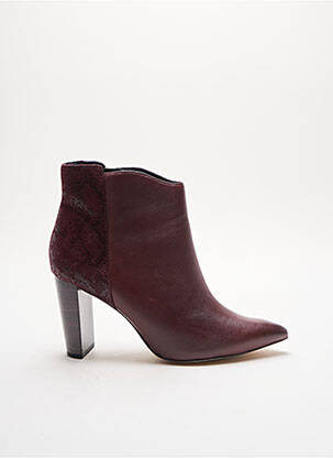 Bottines/Boots rouge CAPRICE pour femme