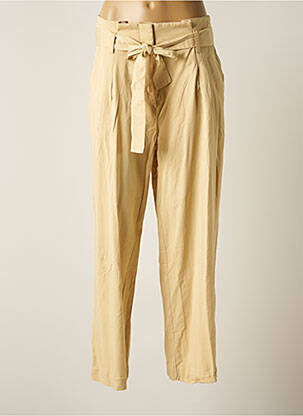 Pantalon large beige Y.A.S femme
