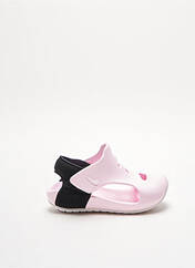 Sandales/Nu pieds rose NIKE pour enfant seconde vue