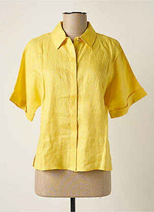 Chemise manches courtes jaune PENNYBLACK pour femme