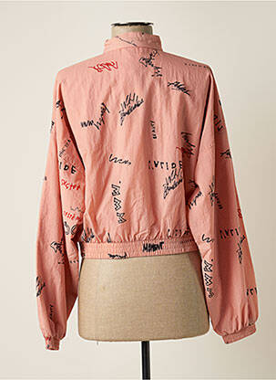 Veste casual rose ADIDAS femme