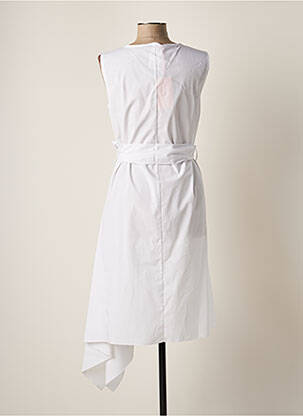 Robe mi-longue blanc MAX & CO femme