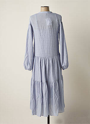 Robe mi-longue bleu SAMSOE & SAMSOE femme
