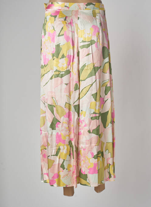 Jupe mi-longue multicolore SELECTED pour femme