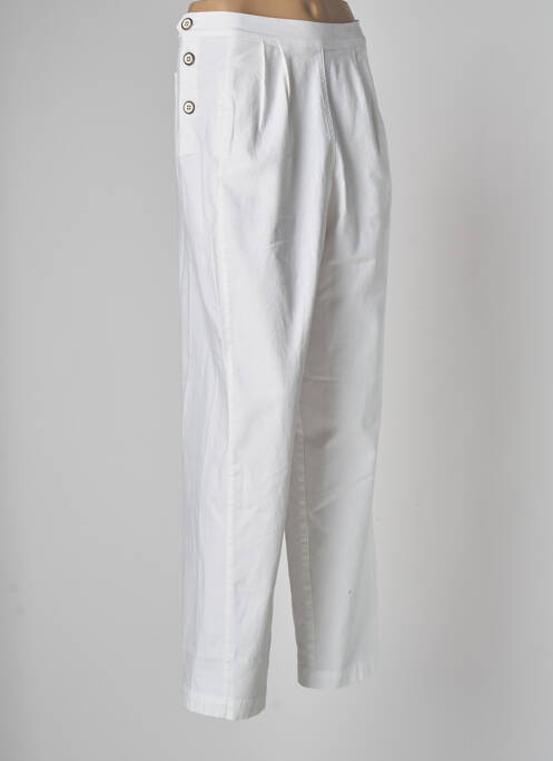 Pantalon droit blanc SESSUN pour femme