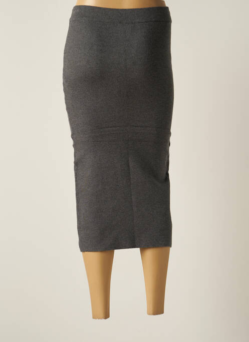 Jupe mi-longue gris VILA pour femme