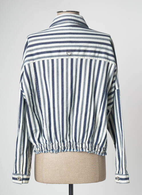 Veste casual bleu PLEASE pour femme