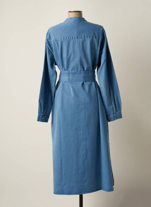 Robe mi-longue bleu SELECTED pour femme