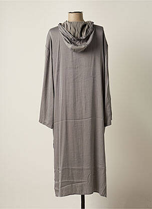 Robe mi-longue gris SACK'S femme