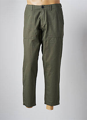 Pantalon droit vert SELECTED homme