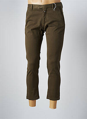 Pantalon droit vert CLOSED homme