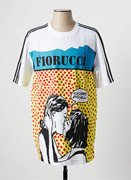 T-shirt blanc ADIDAS femme