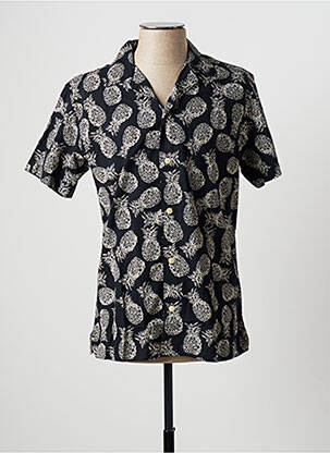 Chemise manches courtes noir SELECTED homme