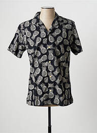 Chemise manches courtes noir SELECTED homme