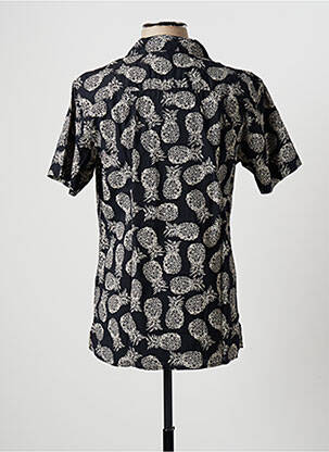 Chemise manches courtes noir SELECTED homme