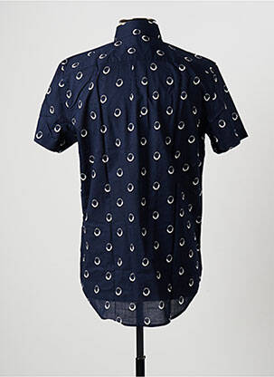 Chemise manches courtes bleu SAMSOE & SAMSOE homme