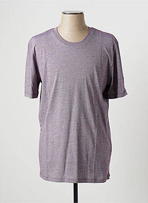 T-shirt violet SELECTED pour homme