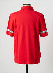 Polo rouge FRED PERRY pour homme seconde vue