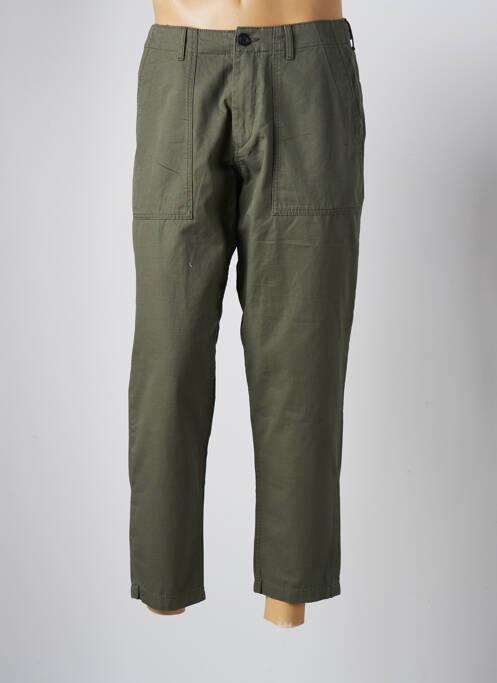 Pantalon droit vert SELECTED pour homme