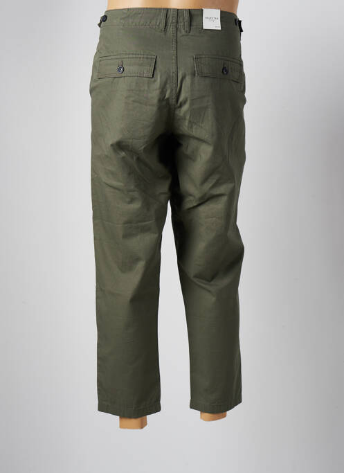 Pantalon droit vert SELECTED pour homme