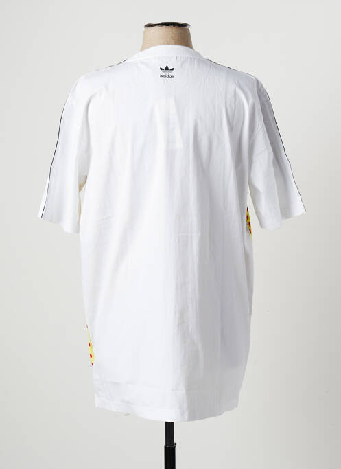 T-shirt blanc ADIDAS pour femme