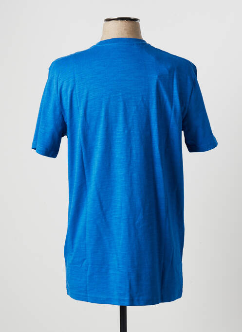 T-shirt bleu SELECTED pour homme