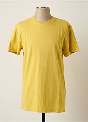 T-shirt jaune CLOSED pour homme seconde vue