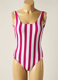 Maillot de bain 1 pièce rose MRMISS STUDIO femme