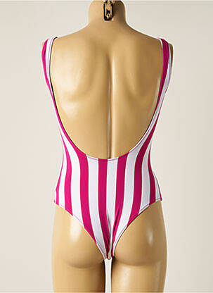 Maillot de bain 1 pièce rose MRMISS STUDIO femme