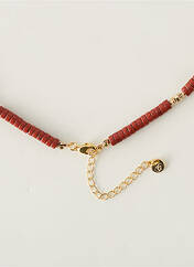 Collier rouge DAY OFF pour femme seconde vue