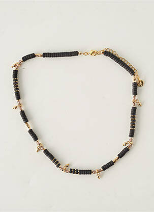 Collier noir DAY OFF femme