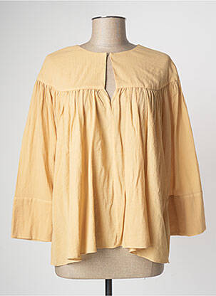 Top jaune SAMSOE & SAMSOE femme