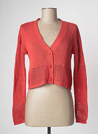 Gilet manches longues rouge PENNYBLACK femme