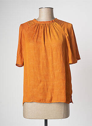 Top orange SESSUN femme
