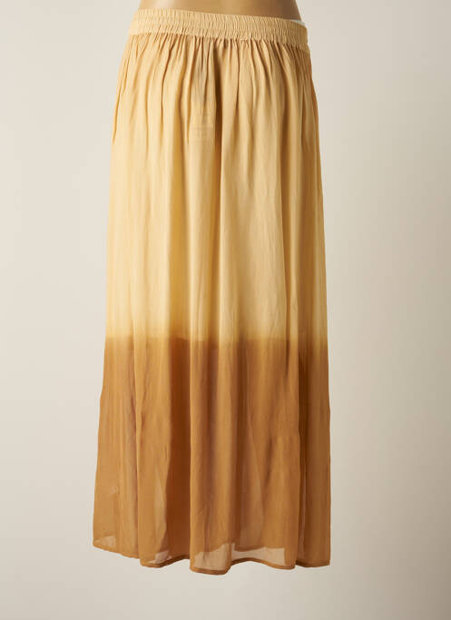 Jupe longue beige SACK'S pour femme