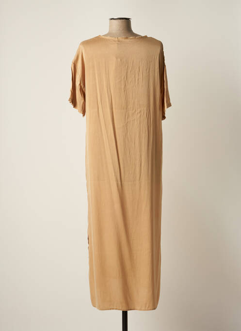 Robe mi-longue beige SACK'S pour femme