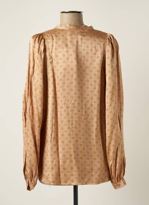 Blouse beige SECOND FEMALE pour femme