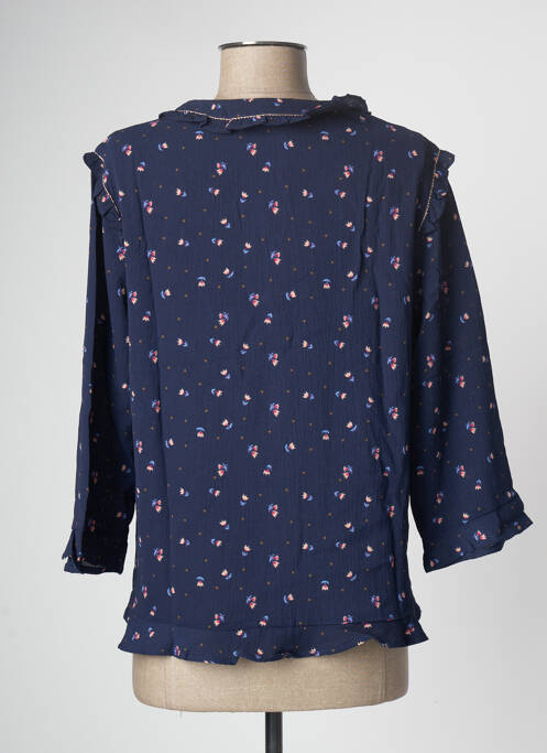 Top bleu GRACE & MILA pour femme