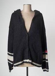 Gilet manches longues noir SACK'S femme