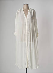 Robe mi-longue blanc SACK'S pour femme seconde vue