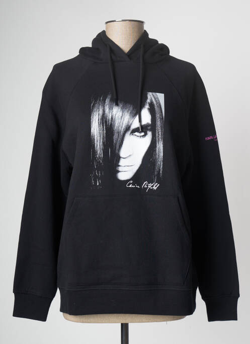 Sweat-shirt noir KARL LAGERFELD pour femme