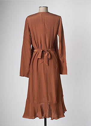 Robe mi-longue marron MES DEMOISELLES...PARIS femme