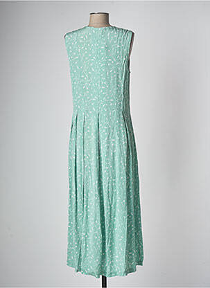 Robe mi-longue bleu SAMSOE & SAMSOE femme
