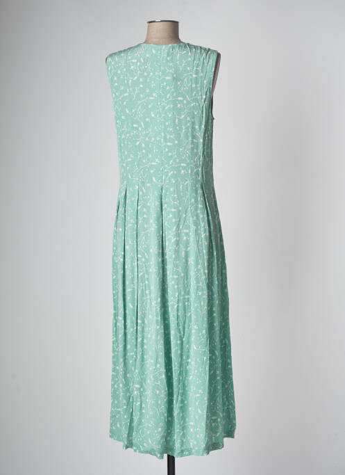 Robe mi-longue bleu SAMSOE & SAMSOE pour femme