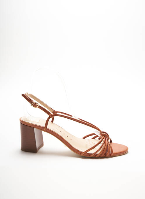 Sandales/Nu pieds marron PETITE MENDIGOTE pour femme