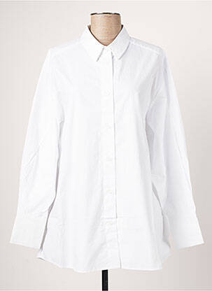 Chemise manches longues blanc DAY OFF pour femme